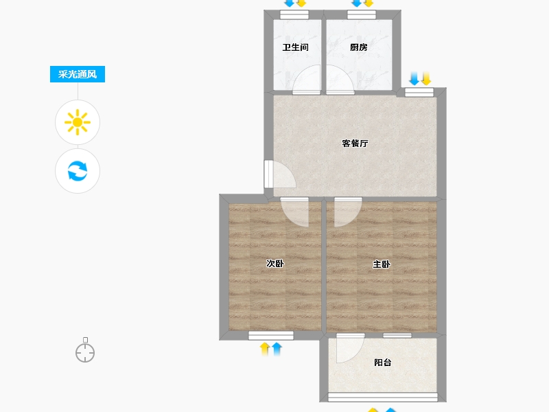 浙江省-宁波市-后河小区-43.01-户型库-采光通风