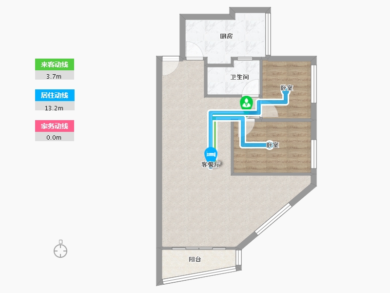 广东省-广州市-丽康居-64.91-户型库-动静线