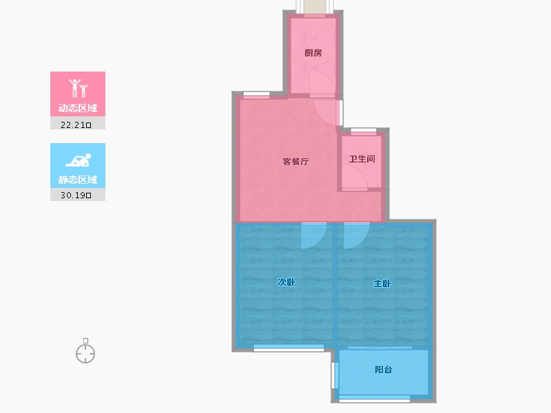 安徽省-马鞍山市-人民新村-47.00-户型库-动静分区