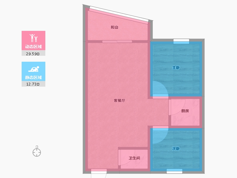 广东省-广州市-绿佳花园-36.92-户型库-动静分区