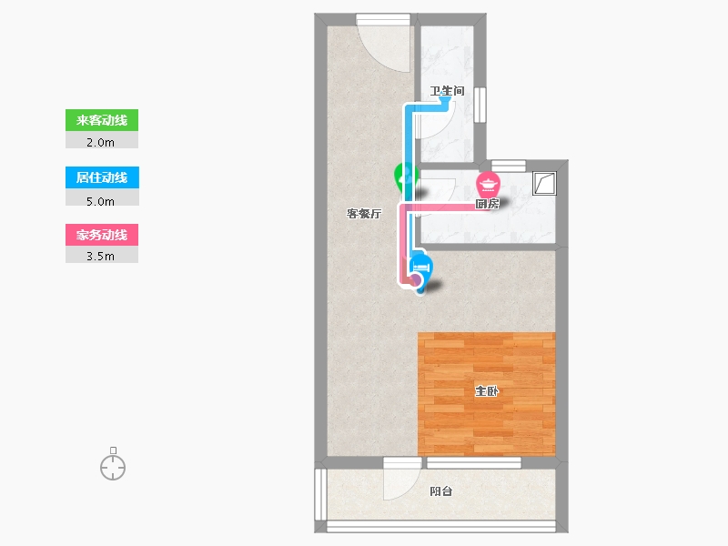 河北省-张家口市-京北尚阁-41.46-户型库-动静线