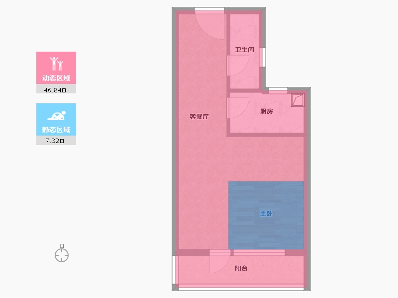 河北省-张家口市-京北尚阁-41.46-户型库-动静分区