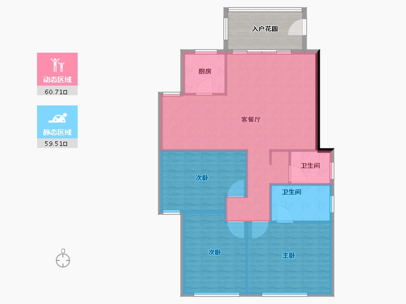 福建省-漳州市-绿洲富城-81.28-户型库-动静分区