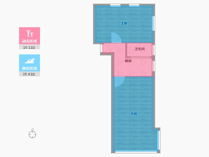 上海-上海市-西木小区-41.00-户型库-动静分区