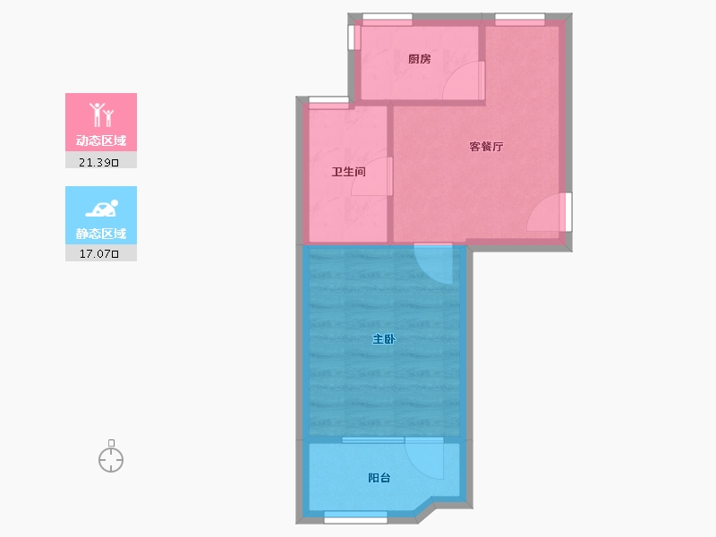 上海-上海市-新长征花苑-34.01-户型库-动静分区