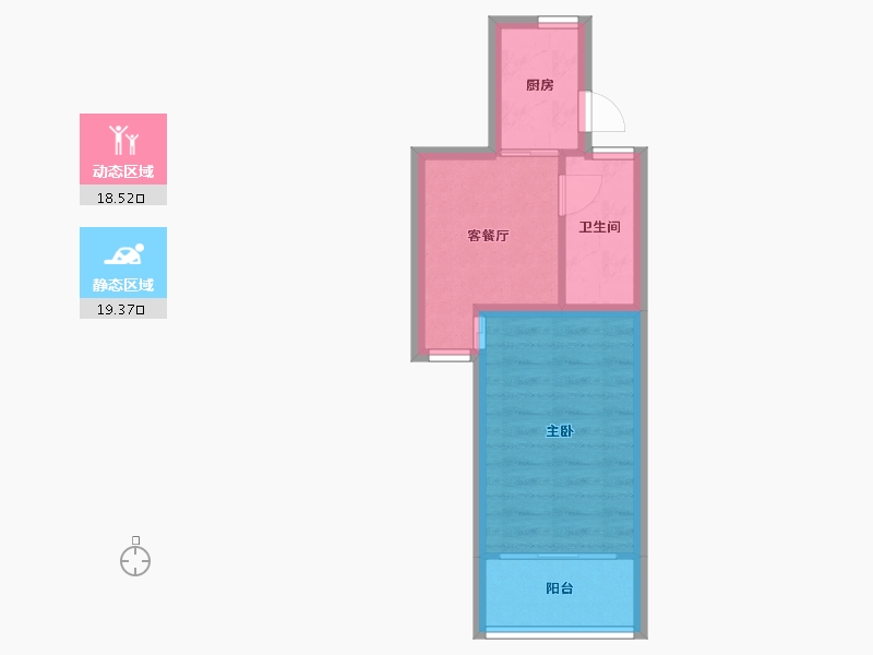 上海-上海市-寿德坊-33.18-户型库-动静分区