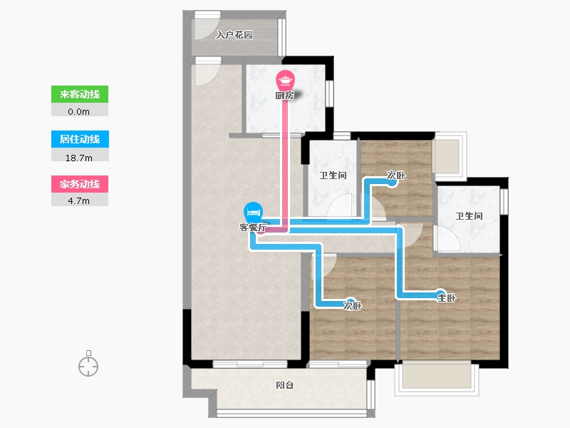 广东省-肇庆市-时代外滩花园-77.91-户型库-动静线