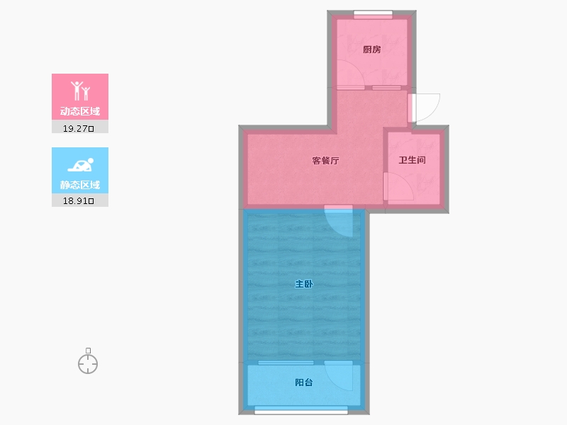 上海-上海市-齐八区-33.27-户型库-动静分区