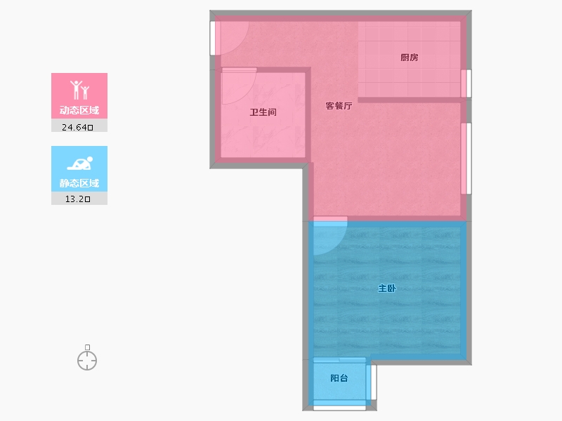 天津-天津市-嘉畅园-33.26-户型库-动静分区