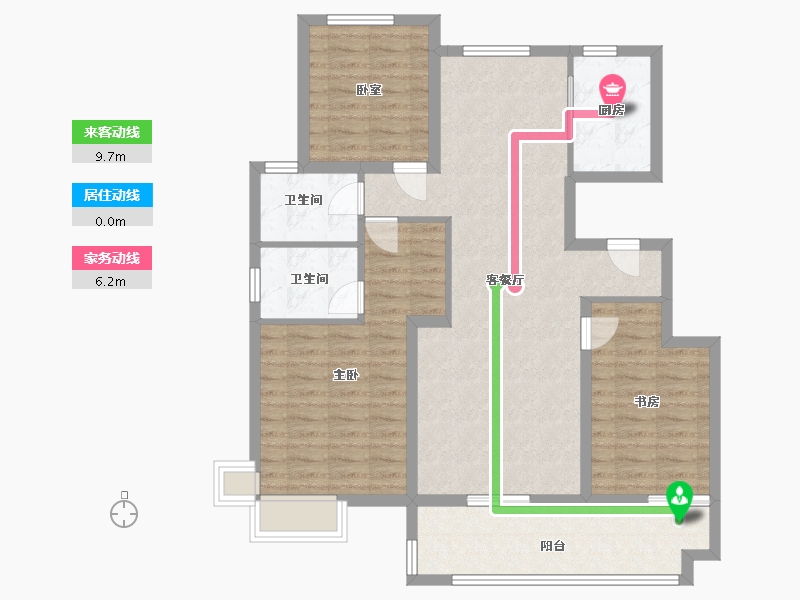 河南省-商丘市-建业新筑&天境-100.00-户型库-动静线