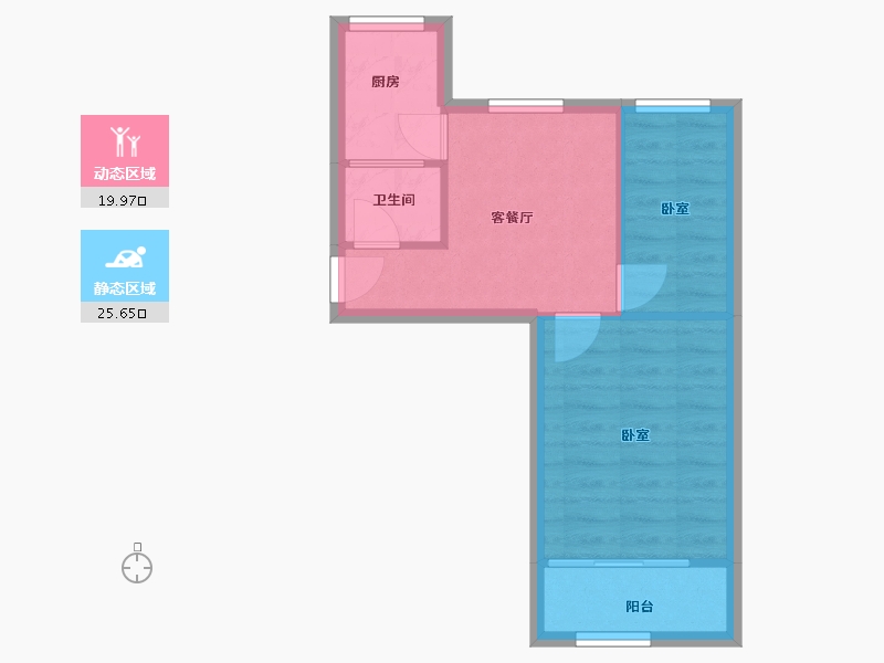 安徽省-马鞍山市-人民新村-40.57-户型库-动静分区