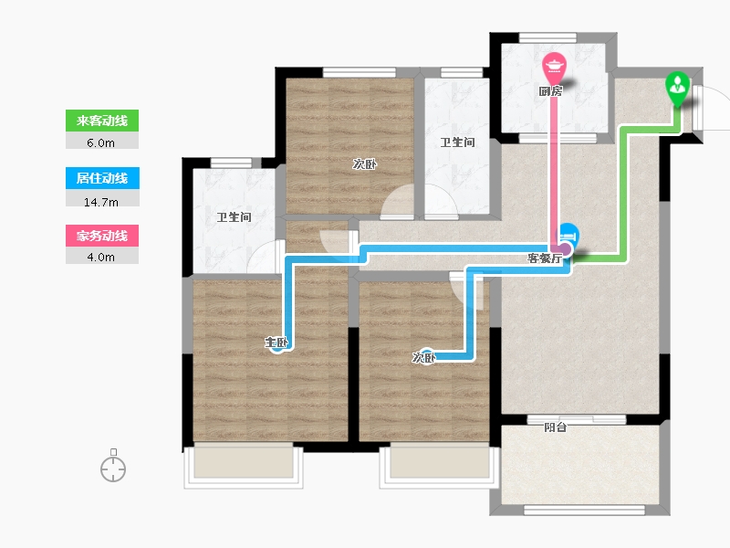 江苏省-镇江市-嘉源首府-91.02-户型库-动静线