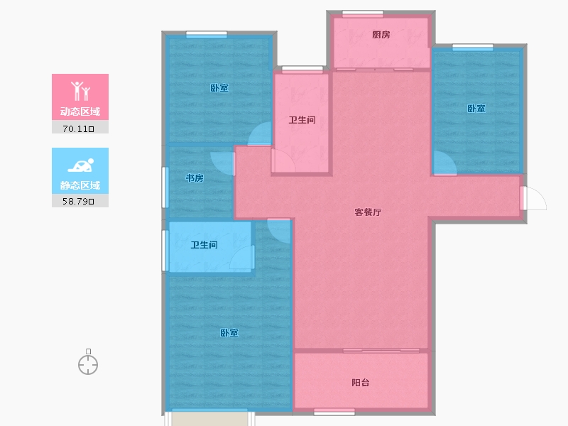 山东省-临沂市-凤凰水城-118.77-户型库-动静分区