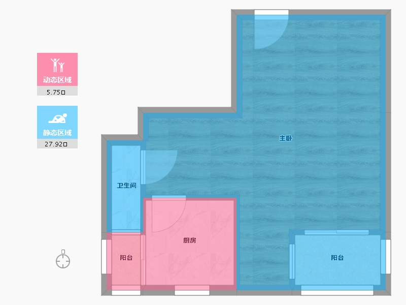 上海-上海市-东渡海派青城-30.02-户型库-动静分区