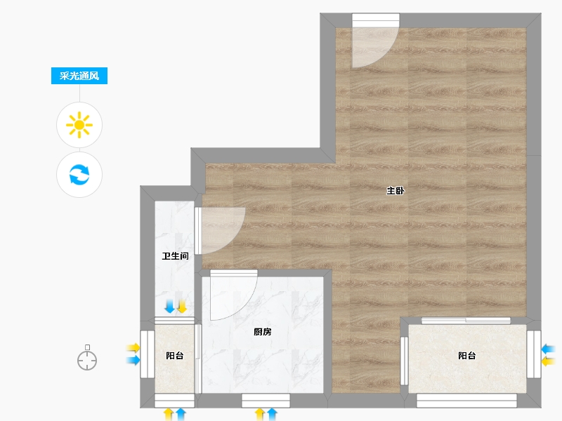 上海-上海市-东渡海派青城-30.02-户型库-采光通风