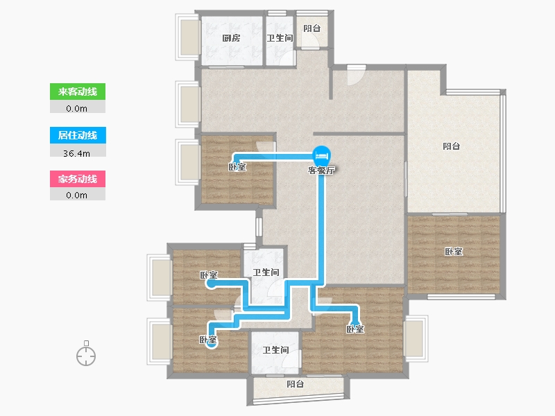 广东省-深圳市-皇御苑-156.98-户型库-动静线