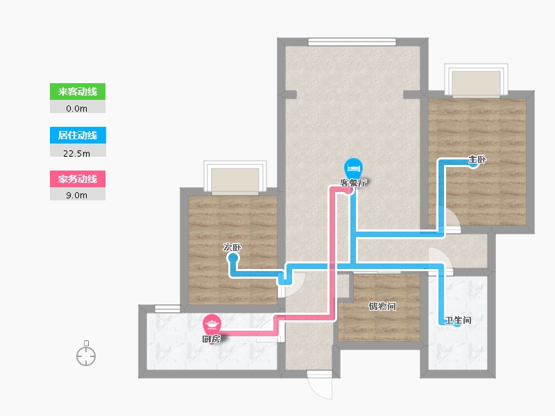 甘肃省-兰州市-兰州城市学院培黎校区-87.58-户型库-动静线