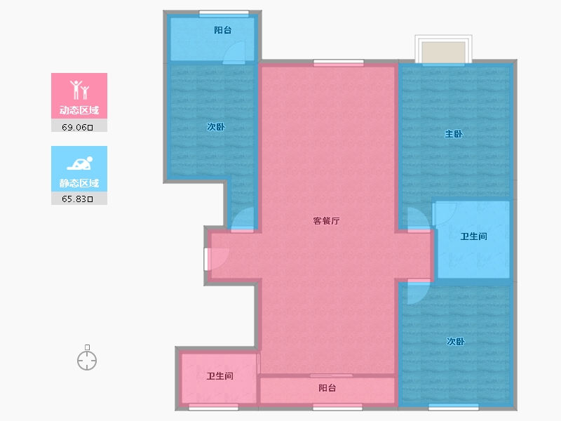 山东省-潍坊市-万福园-122.04-户型库-动静分区