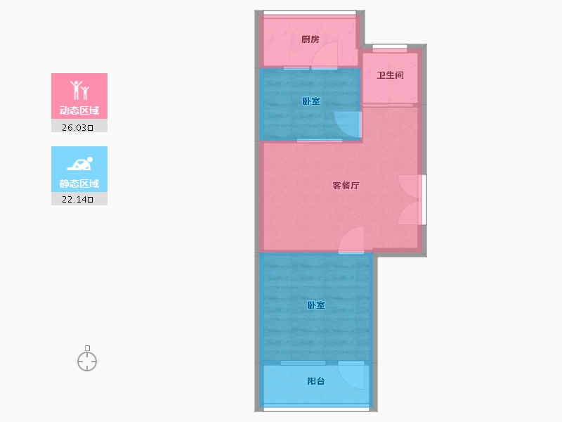 山东省-济南市-南全福老东区-43.25-户型库-动静分区