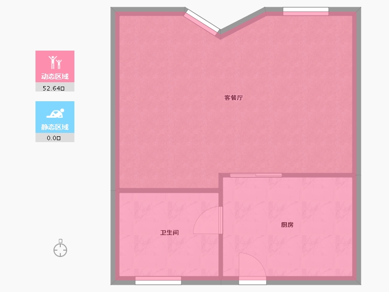 浙江省-宁波市-后河小区-48.47-户型库-动静分区