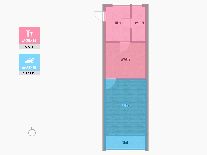 上海-上海市-西木小区-32.99-户型库-动静分区