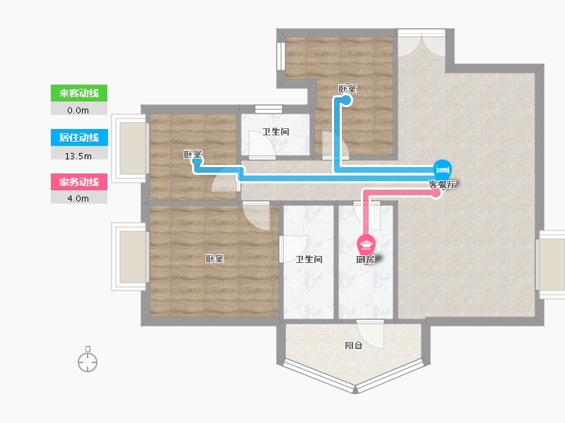 广东省-深圳市-皇御苑-79.94-户型库-动静线