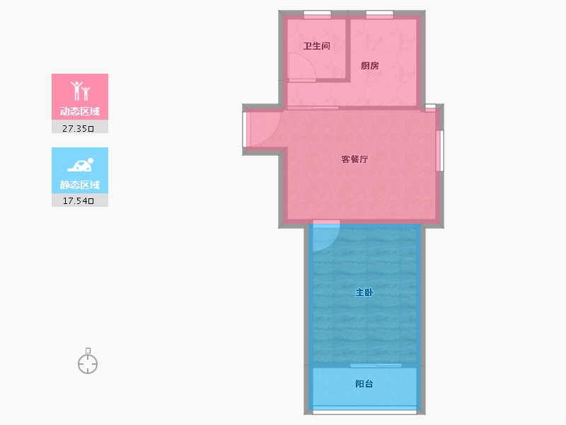 上海-上海市-双秀西园-39.81-户型库-动静分区