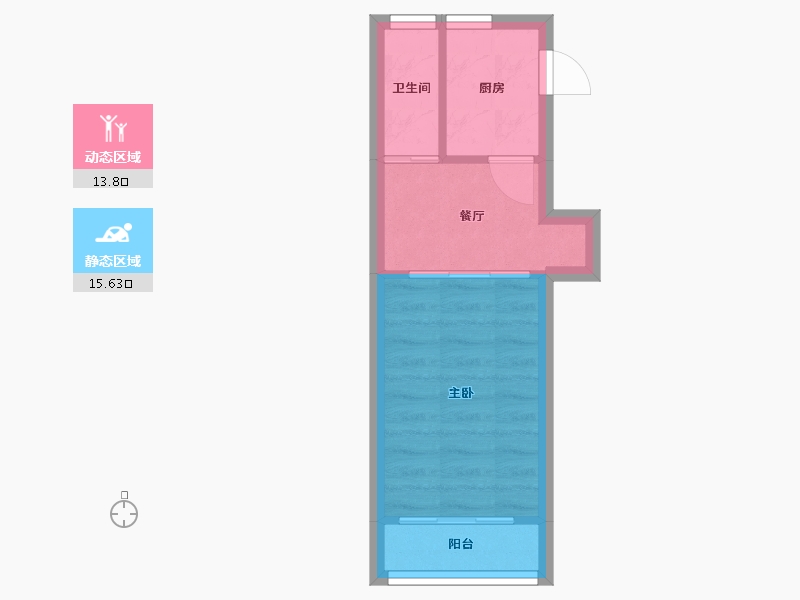 上海-上海市-东体小区-25.93-户型库-动静分区