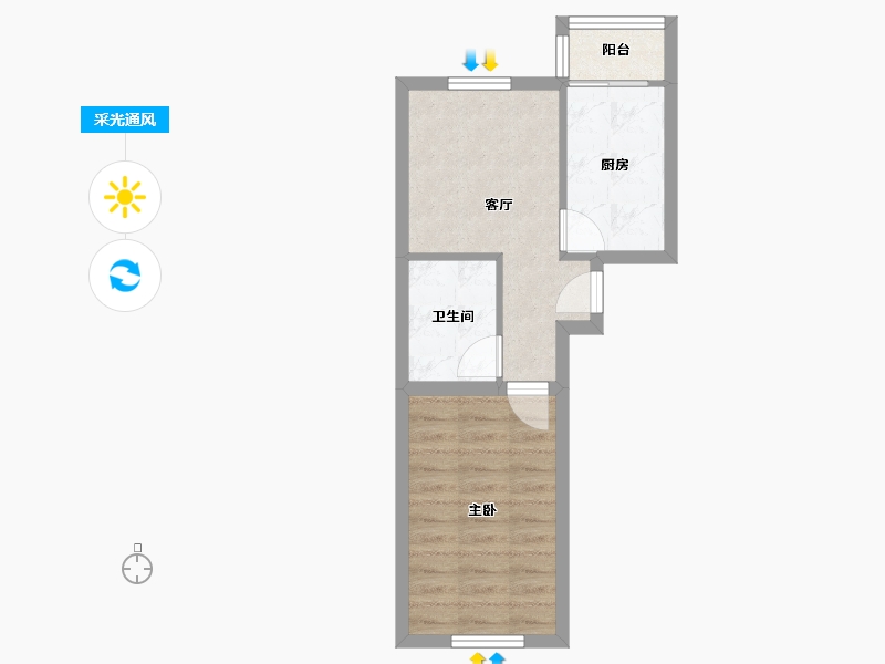 天津-天津市-宁月花园-37.28-户型库-采光通风