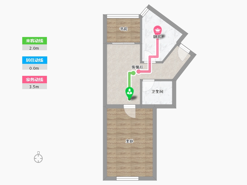 天津-天津市-金凤里(北辰)-40.58-户型库-动静线