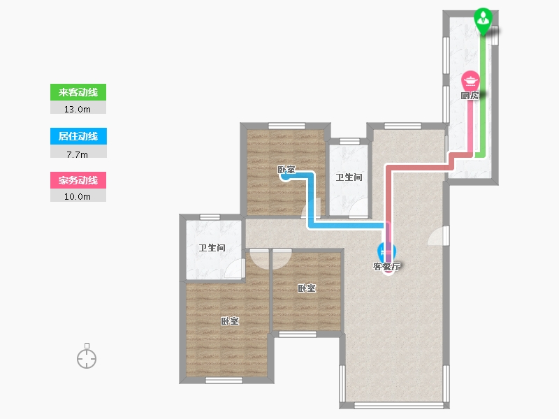 湖南省-常德市-华电新城-98.01-户型库-动静线