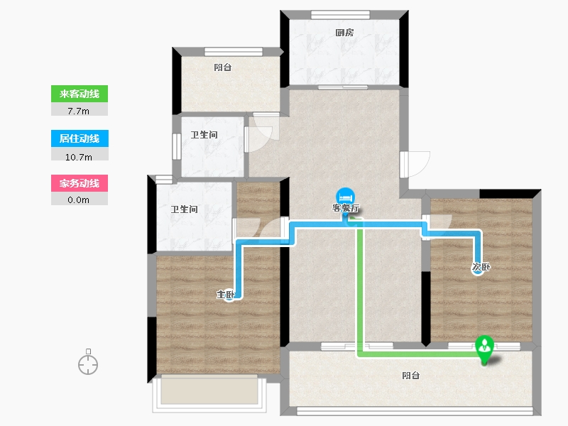 河北省-石家庄市-和光-83.20-户型库-动静线