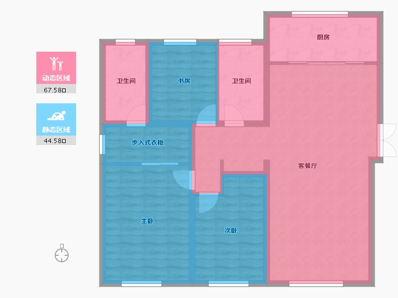 天津-天津市-建投紫云东-120.13-户型库-动静分区