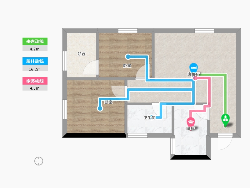 广西壮族自治区-南宁市-光明城市-48.68-户型库-动静线