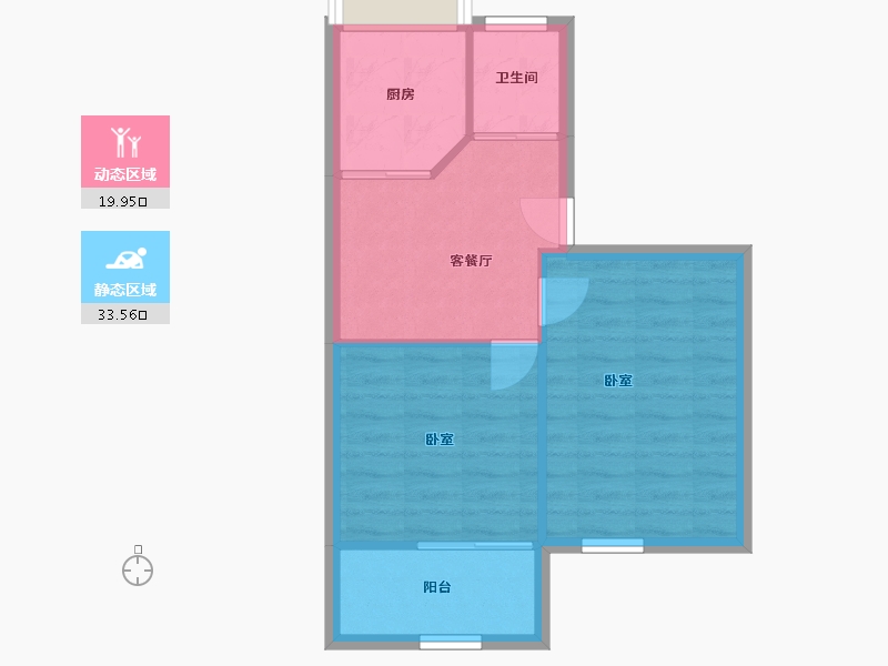 安徽省-马鞍山市-人民新村-48.39-户型库-动静分区