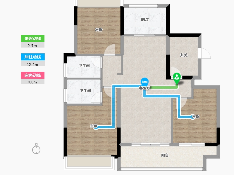 江苏省-镇江市-嘉源首府-100.04-户型库-动静线