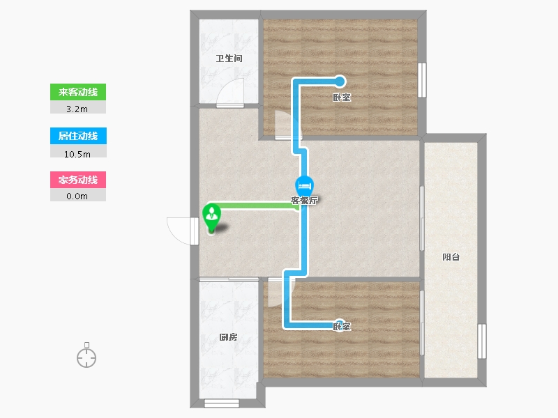 广西壮族自治区-南宁市-翠湖名都-75.48-户型库-动静线