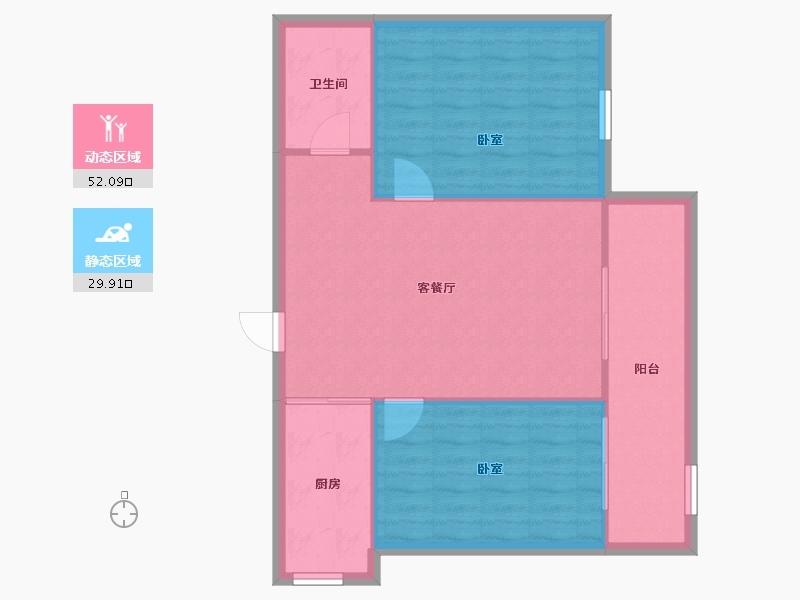 广西壮族自治区-南宁市-翠湖名都-75.48-户型库-动静分区