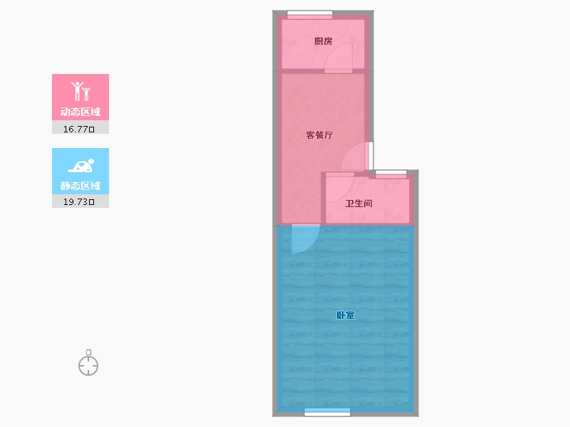 浙江省-宁波市-后河小区-32.48-户型库-动静分区