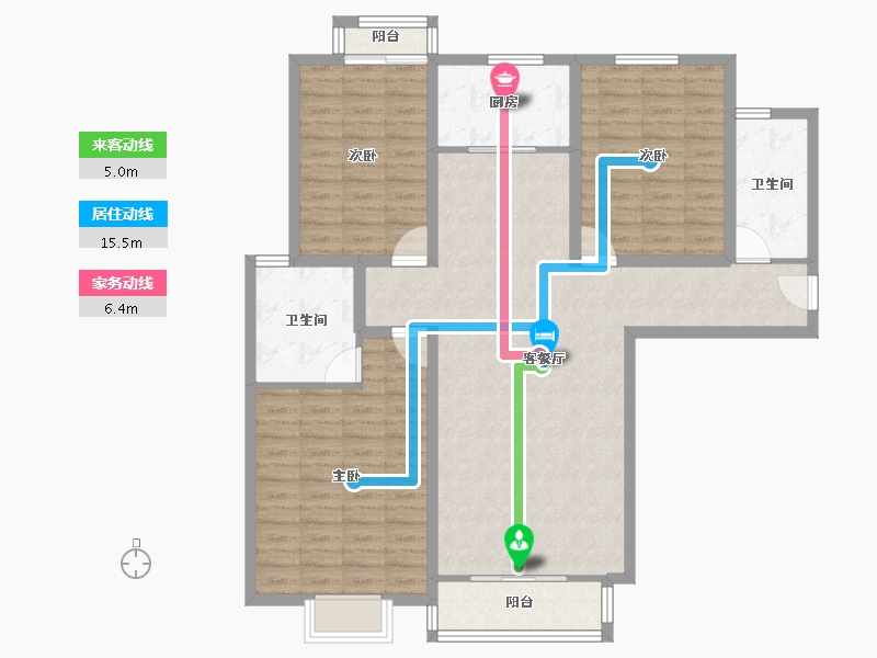 河南省-郑州市-绿洲云顶-114.39-户型库-动静线