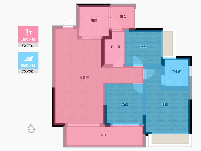 四川省-攀枝花市-悦山府-78.00-户型库-动静分区