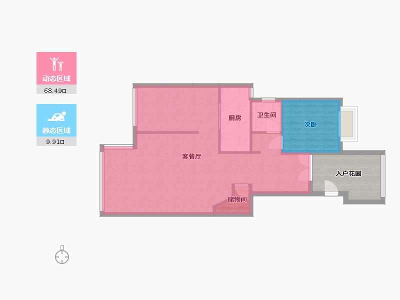 云南省-怒江傈僳族自治州-泸水碧桂园-116.00-户型库-动静分区