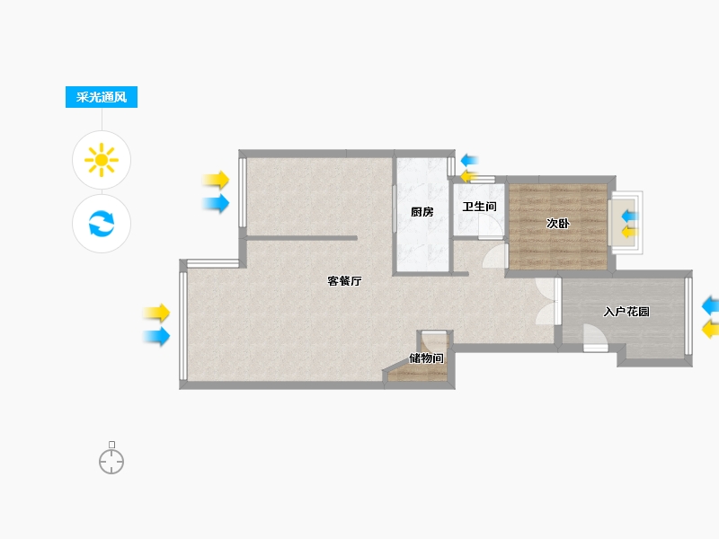 云南省-怒江傈僳族自治州-泸水碧桂园-116.00-户型库-采光通风