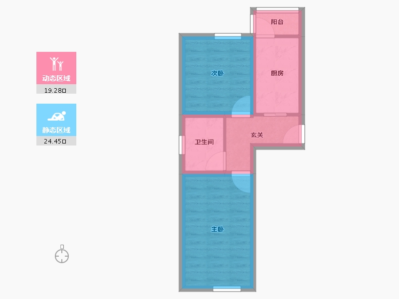 天津-天津市-宁月花园-37.83-户型库-动静分区