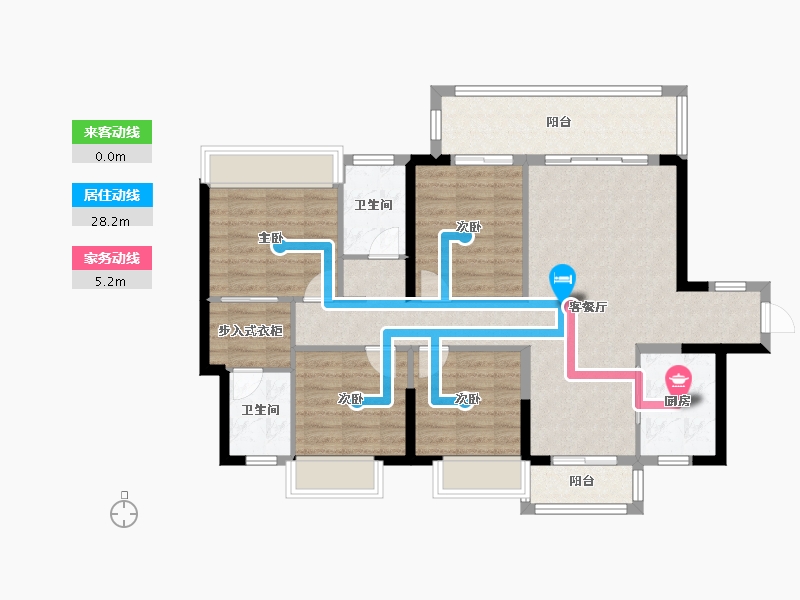 广东省-肇庆市-西江府-100.80-户型库-动静线