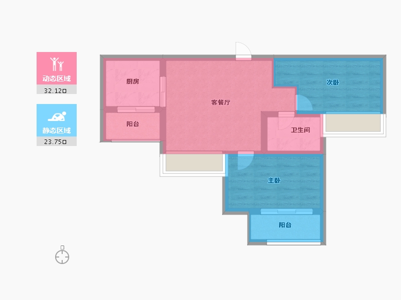 四川省-攀枝花市-悦山府-49.00-户型库-动静分区