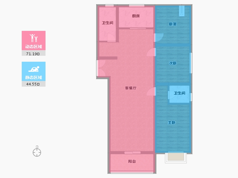 河南省-平顶山市-建安名苑-108.00-户型库-动静分区