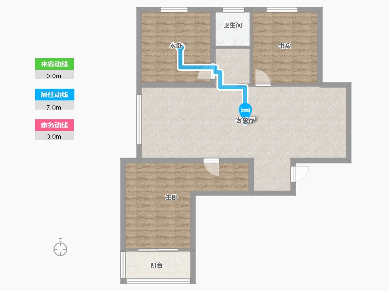 河南省-郑州市-远大理想城-93.54-户型库-动静线