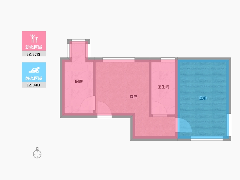 天津-天津市-嘉畅园-30.67-户型库-动静分区