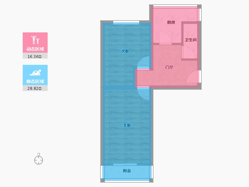 天津-天津市-龙江里-39.25-户型库-动静分区